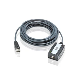 ATEN UE250 USB2.0 Extender cable 5m Black kábel