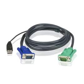 ATEN 2L-5203U USB KVM Cable with 3in1 SPHD 3m Black kábel