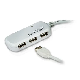 ATEN UE2120H 4-Port USB2.0 Extender Hub 12m White usb hub