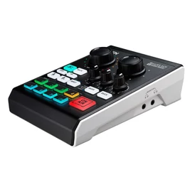 ATEN UC8000 Podcast AI Audio Mixer | MicLIVE 6CH Black keverőpult
