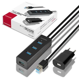 AXAGON HUE-S2BP USB3.0 Charging Hub Black usb hub