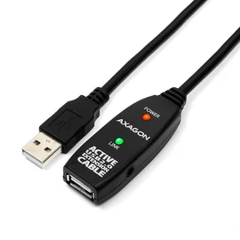 AXAGON ADR-205 USB Repeater cable 5m Black kábel