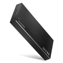 AXAGON EEM2-GTR SuperSpeed+ USB-C - NVMe M.2 THIN RIB Box Black mobilrack / beépítő keret