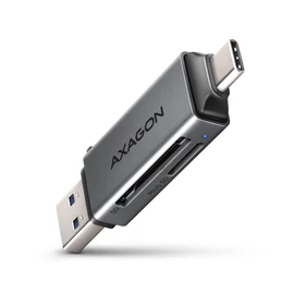 AXAGON CRE-DAC SuperSpeed USB-C + USB-A Card Reader kártyaolvasó