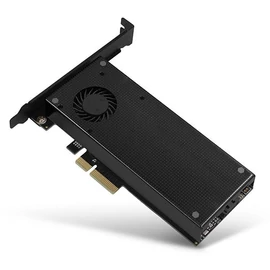 AXAGON PCEM2-DC PCIe NVMe+SATA M.2 Adapter bővítőkártya