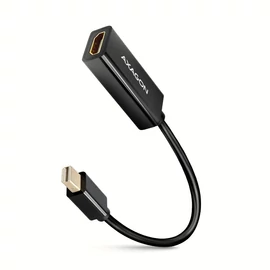 AXAGON RVDM-HI14N mini DisplayPort to HDMI active adapter 4K@30Hz Black speciális átalakító