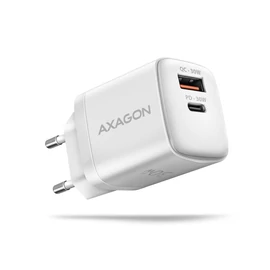 AXAGON ACU-PQ30W PD & QC Wall Charger 30W White töltő