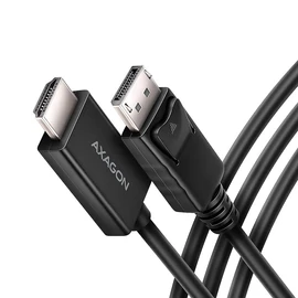 AXAGON RVD-HI20C2 DisplayPort > HDMI 2.0 cable 1,8m 4K/60Hz kábel