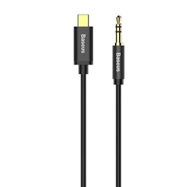 Baseus Yiven USB-C 3,5mm 1,2 m Black kábel