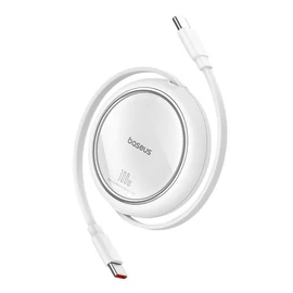 Baseus Free2Pull Retractable USB-C Cable 100W White kábel