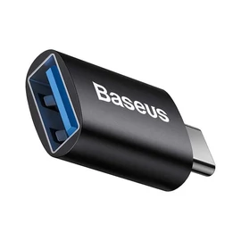 Baseus Ingenuity USB-C USB-A OTG Adapter Black speciális átalakító