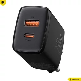 Baseus Compact Charger Black töltő