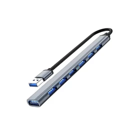 BlackBird USB 3.0 USB  7 port hub extra slim Grey usb hub
