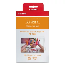 Canon RP-108 High-Capacity Color Ink/Paper Set patron