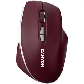 Canyon CNS-CMSW21BR Wireless mouse Burgundy Red egér