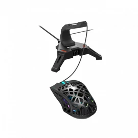Canyon WH-100 2in1 Gaming Mouse Bungee stand and USB 2.0 hub Set Black egér