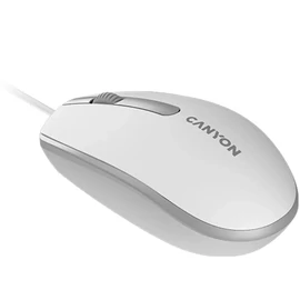 Canyon CNE-CMS10WG wired mouse White/Grey egér