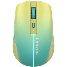 Canyon CNS-CMSW44UA Wireless Mouse Yellow Blue egér