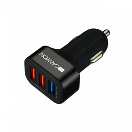 Canyon CNE-CCA07B Triple USB Car Charger Black töltő