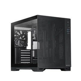 Chieftec Visio Air Tempered Glass Black gépház