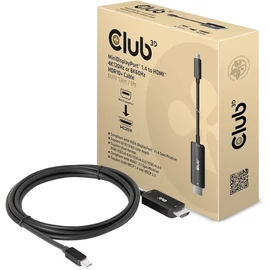 Club3D MiniDisplayPort 1.4 to HDMI Cable 1,8m Black kábel