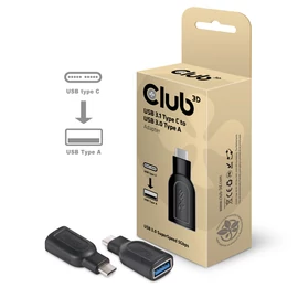 Club3D USB3.1 Type C - USB3.0 Type A adapter speciális átalakító