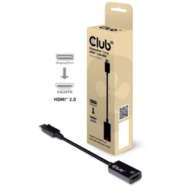 Club3D DisplayPort 1.4 to HDMI 2.0b HDR Active adapter speciális átalakító
