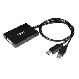 Club3D DisplayPort to Dual Link DVI-D Active Adapter speciális átalakító