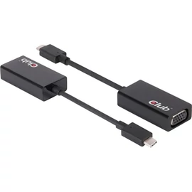 Club3D USB3.1 Type-C to VGA Active Adapter speciális átalakító