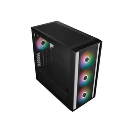 Cooler Master MasterBox MB600L Tempered Glass Black gépház
