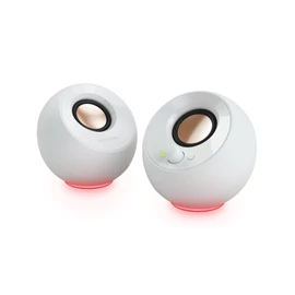 Creative Pebble SE 2.0 USB-C Powered PC Speakers with RGB Lighting White hangszóró
