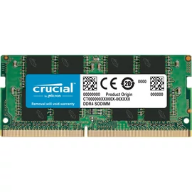 Crucial 16GB DDR4 3200MHz SODIMM notebook memória