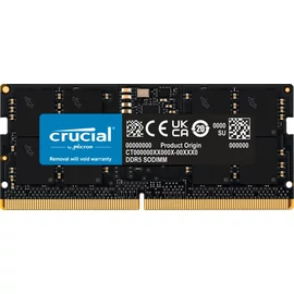 Crucial 16GB DDR5 5600MHz SODIMM notebook memória