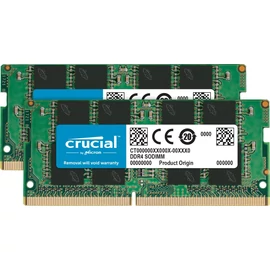 Crucial 16GB DDR4 3200MHz Kit(2x8GB) SODIMM notebook memória