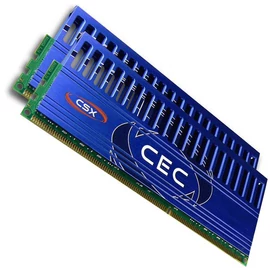 CSX 4GB DDR3 1600MHz Overclocking Kit(2x2GB) memória