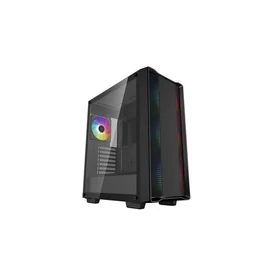 DeepCool CC560 ARGB V2 Tempered Glass Black gépház