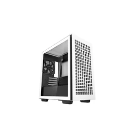 DeepCool CH370 WH Tempered Glass White gépház