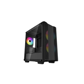 DeepCool CC360 ARGB Tempered Glass Black gépház