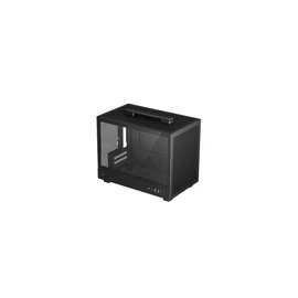 DeepCool CH160 Tempered Glass Black gépház