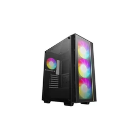 DeepCool Matrexx 55 V4 C Tempered Glass Black gépház