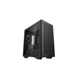DeepCool CH370 Tempered Glass Black gépház