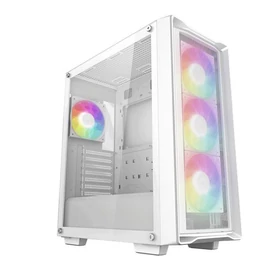 DeepCool CC560 MESH V2 Tempered Glass White gépház