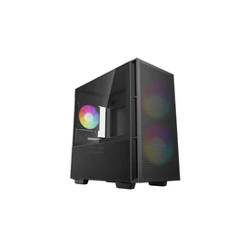 DeepCool CH360 Tempered Glass Black gépház
