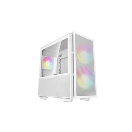 DeepCool CH360 Tempered Glass White gépház
