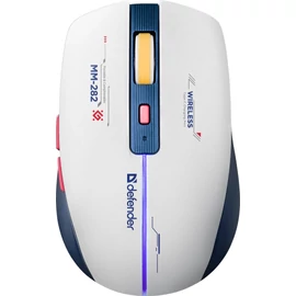 Defender Dila MM-282 Wireless Gaming Mouse White/Blue egér