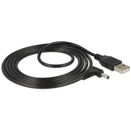 DeLock Cable USB Power > DC 3.5 x 1.35 mm Male 90° 1,5m Black kábel