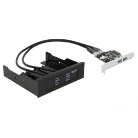 DeLock Front Panel 2xUSB 3.0 + PCI Express Card 2x USB 3.0 bővítőkártya