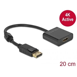DeLock DisplayPort 1.2 male to HDMI female 4K Active Adapter Black speciális átalakító