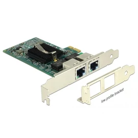 DeLock PCI Express Card > 2x Gigabit LAN hálókártya