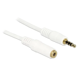 DeLock Extension Cable Audio Stereo Jack 3.5 mm male / female IPhone 4 pin 1m kábel